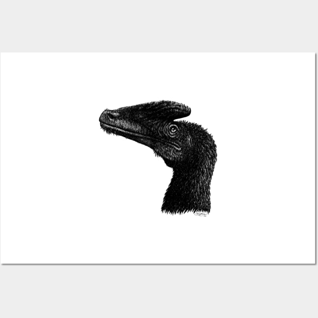 Guanlong wucaii Wall Art by saradrawspaleo